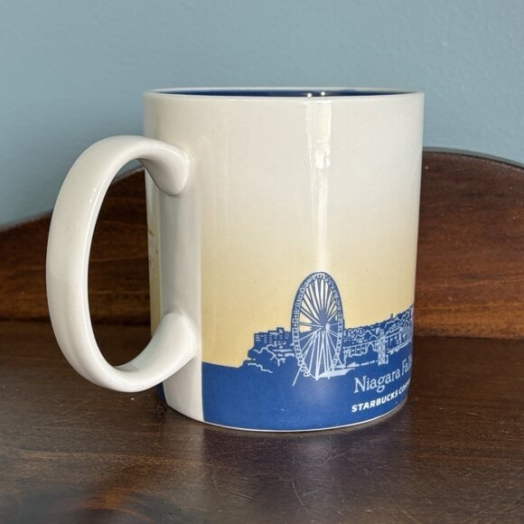 Rare 2012 Discontinued Design Starbucks Niagara Falls You Are Here Collector Mug - Picture 3 of 11